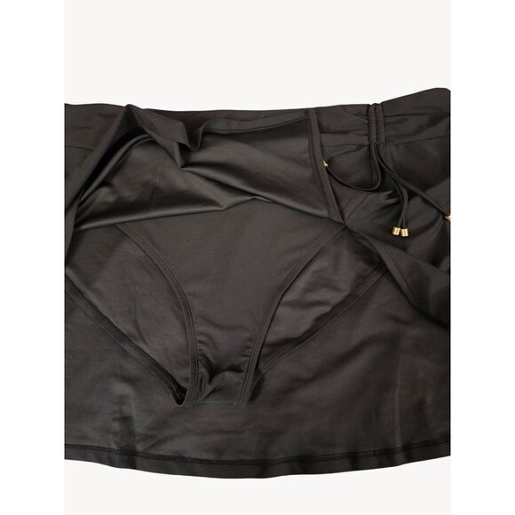NWT Black Side Tie Swim Skirt – Women’s Plus 2X (20w-22w) - Picture 5 of 6